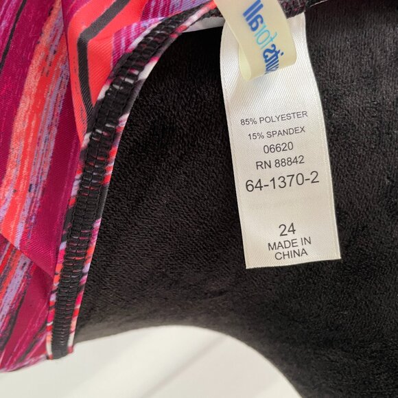 Women's SWIMSUITS FOR ALL Plus Swim Tee Shorts 24 - Picture 2 of 6